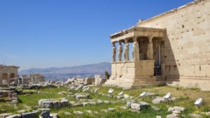 ヨーロッパ格安一人旅でアテネのパルテノン神殿